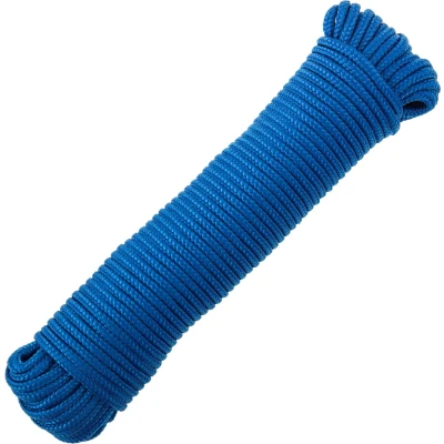 Afbeelding van PrimeMatik Multifilament gevlochten touw PP 10 m x 6 mm blauw