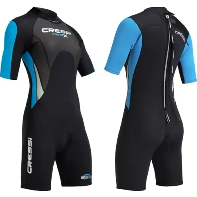 Afbeelding van Cressi Med X Lady shorty wetsuit 2.5 mm Dames premium neopreen om te snorkelen, duiken, zwemmen