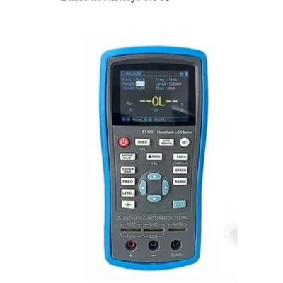 Afbeelding van 100kHz Multifunctionele Handheld LCR Digitale Brugmeter Hoge Precisie Capaciteit Inductie Weerstand Meter meter(ET430B)