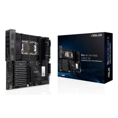 Afbeelding van ASUS Pro WS W790E SAGE SE Moederbord ATX Socket LGA4677 AMD B650 DDR5 Realtek ALC4080