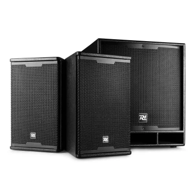 Afbeelding van Power Dynamics Combo 1800 speakerset met Bluetooth 1800W