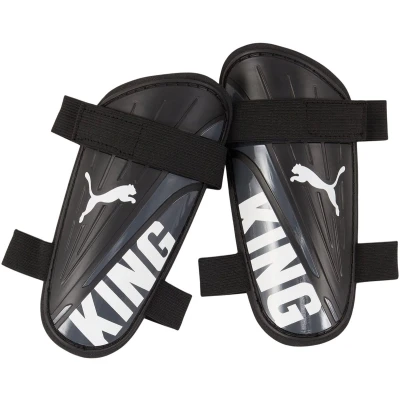 Afbeelding van Puma scheenbeschermers King Strap zwart/wit