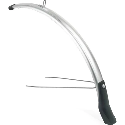 Afbeelding van Eurofender Snello Voorspatbord PVC 28 Inch 51 mm Zilver