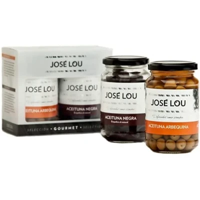 Afbeelding van Pak ‘Arbequina &amp; Empeltre Olijven’ José Lou