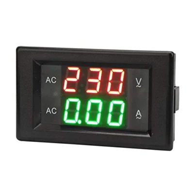 Afbeelding van Led Ampèremeter Voltmeter, Yb4835va Digitale Display Ac 500v / 50a Voltmeter Tester Voeding