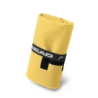 Afbeelding van Head Active Microvezel handdoek met elastiek, licht, sneldrogend, geschikt voor multifunctionele doek, absorberend, ruimtebesparend, reizen, 70 x 140 cm, hoge zichtbaarheid, roze