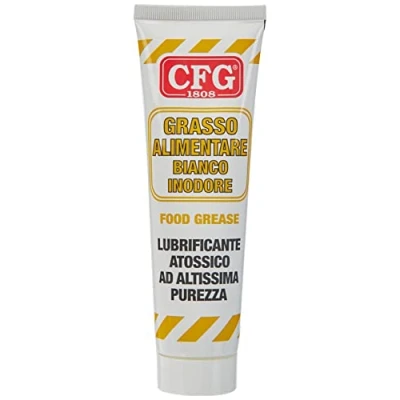 Afbeelding van CFG Wit levensmiddelvet voor opslag, tube à 125 ml.