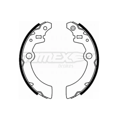 Afbeelding van Remschoenset TOMEX Brakes TX 21 91