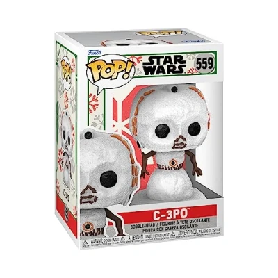 Afbeelding van Star Wars Funko Pop Vinyl: C 3PO Snowman