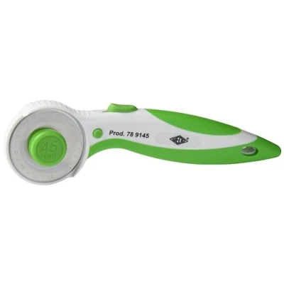Afbeelding van WEDO 789145 rolmes Comfortline met schuifmechanisme voor nauwkeurige sneden, diameter 45 mm, groen, regular