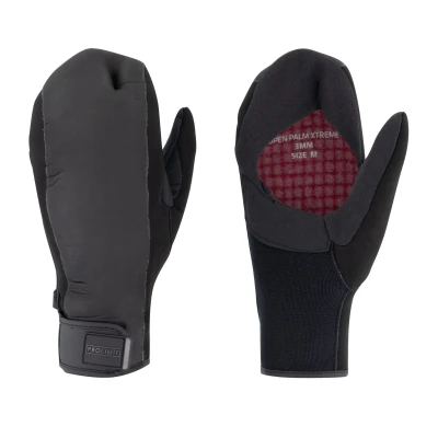 Afbeelding van Prolimit Mittens Open Palm Xtreme Zwart L