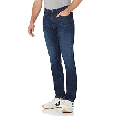 Afbeelding van Amazon Essentials Men&#039;s Spijkerbroek met atletische pasvorm, Indigo wassing, 36W / 29L