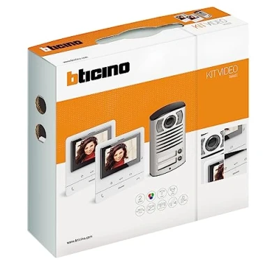 Afbeelding van Bticino Video kit klasse 100 V16B Bifamilie, lijn 2000