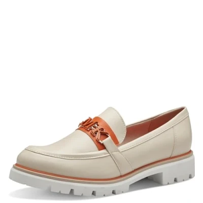 Afbeelding van MARCO TOZZI Loafers by Guido Maria Kretschmer 2 84700 42 dames, Cream Comb, 41 EU