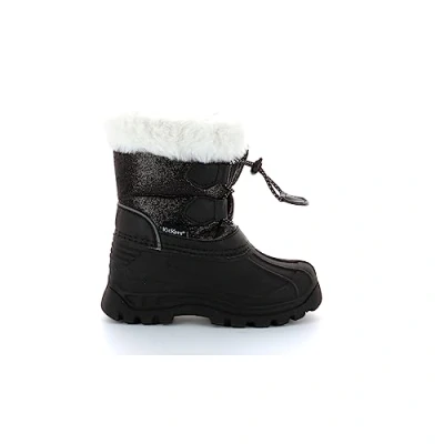 Afbeelding van Kickers Sealsnow Snowboots voor kinderen, Maat: 34, Noir brillant Kunststof/ textiel