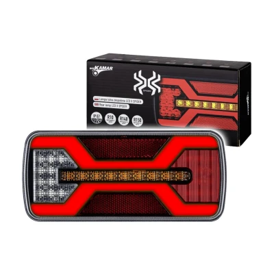Afbeelding van X Spider LED Achterlicht + Achteruitrijlicht 5P Bajonet Rechts