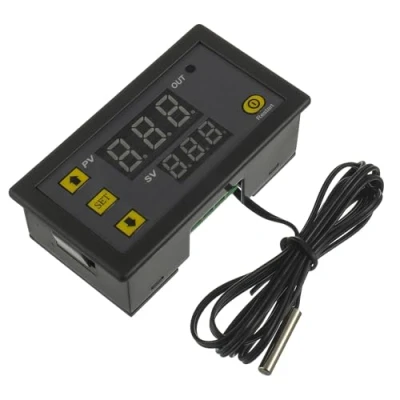 Afbeelding van HUAREW W3230 AC 110 V 220 20 A digitale temperatuurregelaar, thermostaatbesturingsschakelaar met digitaal display NTC sensorsonde 10 K ( 50 ℃ 120 ℃)