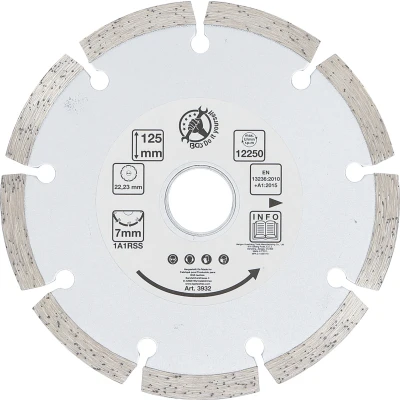 Afbeelding van BGS Segment doorslijpschijf Ø 125 mm