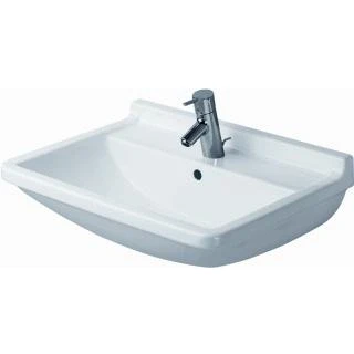 Afbeelding van Duravit Starck 3 wastafel 65 x 48,5 cm. wit