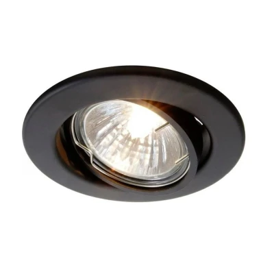 Afbeelding van Deko Light Zwenkbare 12V inbouwring 68 mm mat zwart