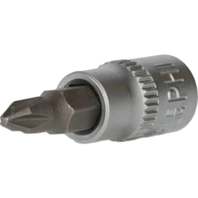 Afbeelding van BRILLIANT TOOLS BT020991 1/4&quot; PH kruiskopbitdop, PH1 [Powered by KS TOOLS]