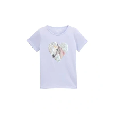 Afbeelding van TOM Tailor Tshirt print voor kinderen, Maat: 104/110, Happy lilac