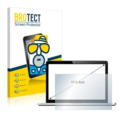Afbeelding van BROTECT Antireflecterende Beschermfolie 17.3&quot; voor Laptops met 17.3 inch [383 mm x 215 mm, 16:9] Anti Glare Screen Protector, Mat, Ontspiegelend