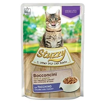 Afbeelding van 24x Stuzzy Kattenvoer Pouch Gesteriliseerd 85 gr
