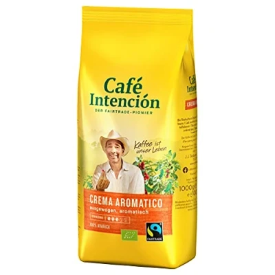 Afbeelding van Café Intención Ecológico koffiebonen Caffè Crema (Organic) 1 stuk kg