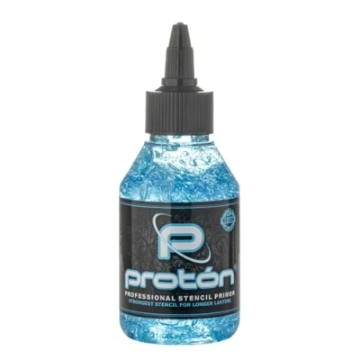 Afbeelding van Proton Professionele stencil primer blauw 100 ml fixeersjablonen voor tatoeages, extra sterk