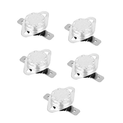 Afbeelding van KSD301 thermostaatschakelaar, 5 stuks, 250 V, 15 A, 40 ℃ 150 normaal gesloten temperatuurregelaar (65 C)