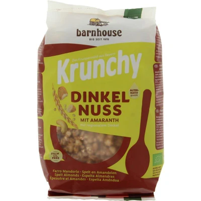 Afbeelding van Barnhouse Krunchy amaranth spelt amandel 375 g