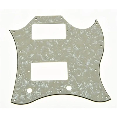 Afbeelding van KAISH verouderde parel standaard SG volledig gezicht gitaar Pickguard voor USA speciale