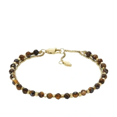 Afbeelding van Fossil armband JF04683710 Jewelry goudkleur