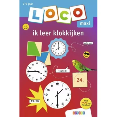 Afbeelding van Loco Ik leer klokkijken (maxi)