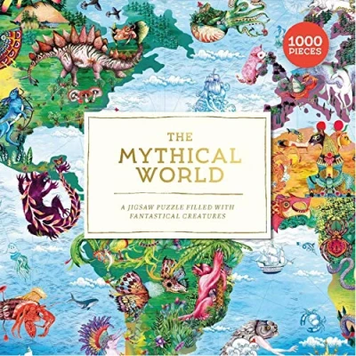 Afbeelding van Good wives and warriors puzzel the mythical world 1000 stukjes