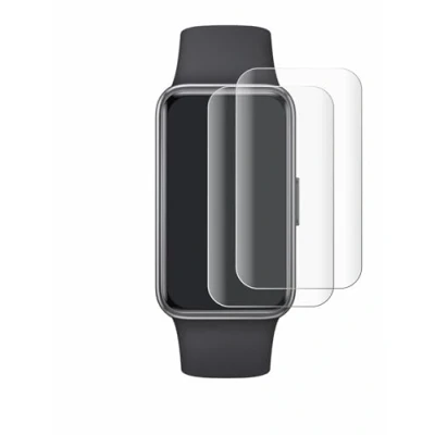 Afbeelding van BROTECT Screenprotector voor Huawei Band 9 Folie Beschermfolie transparant volledig dekking (2 Stuks)