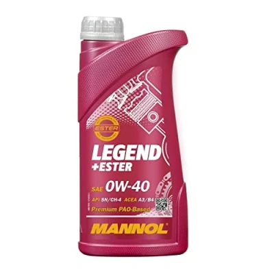 Afbeelding van MANNOL Legend + Ester 0W 40 API SN/CF motorolie