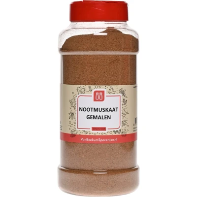 Afbeelding van Van Beekum Specerijen Nootmuskaat Gemalen Strooibus 400 gram