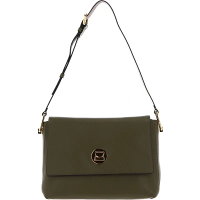 Afbeelding van COCCINELLE Leren Schoudertas Liya Shoulderbag Loden / Brule Groene