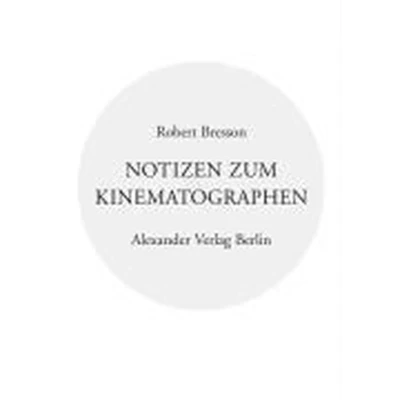 Afbeelding van Notizen zum Kinematographen