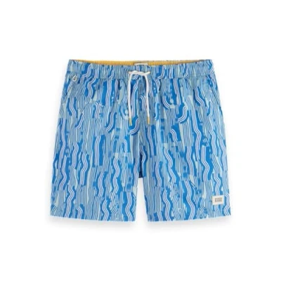 Afbeelding van Bedrukt halflange zwemshort, Vuur Island Stripe Aop 410, XL