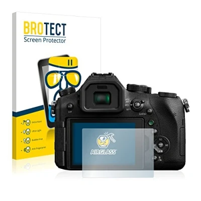Afbeelding van BROTECT Glas Screen Protector voor Panasonic Lumix DMC FZ2000 Schermbeschermer [9H Hardheid, Beschermglas Folie niet Gehard Glas]