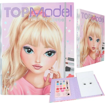 Afbeelding van Depesche TOPModel Make up Creative map kleurboek
