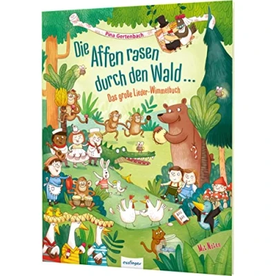 Afbeelding van Die Affen rasen durch den Wald ...