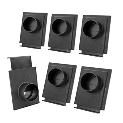 Afbeelding van POWERTEC 70133 P6V 2 1/2 Inch Blast Gate voor Stofafscheider, Stofopvangfittingen, 6 PK