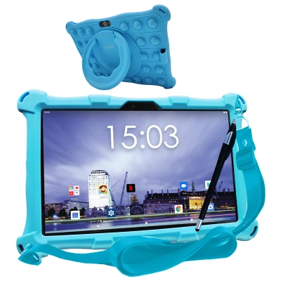 Afbeelding van AngelTech XL Kindertablet 3GB RAM 64GB opslag 100% kidsproof 10 inch vanaf 3 jaar