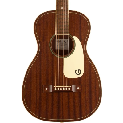 Afbeelding van Gretsch Jim Dandy Parlor Frontier Stain WN Aged White Pickguard akoestische westerngitaar