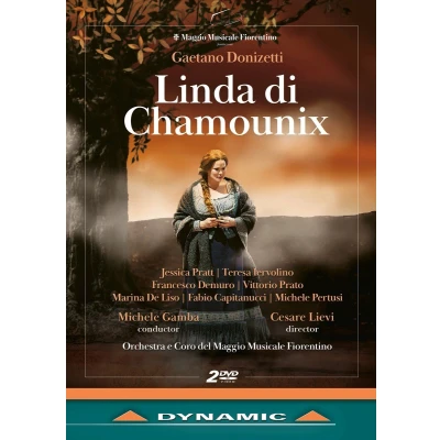Afbeelding van Francesco Demuro, Jessica Pratt, Michele Gamba Linda Di Chamounix (2 DVD)