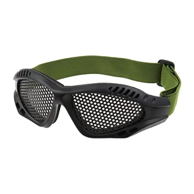 Afbeelding van Create idea Schieten Tactische Airsoft Jacht Zand Metalen Mesh Oogbescherming Goggles Bril